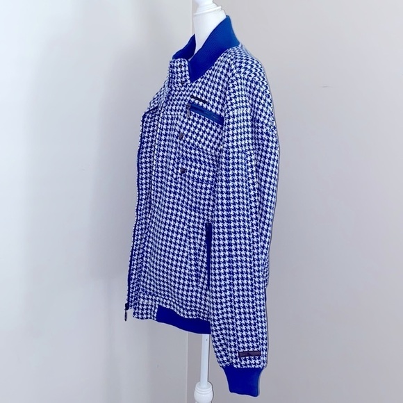 Live Mechanics houndstooth bomber jacket - Picture 2 of 15